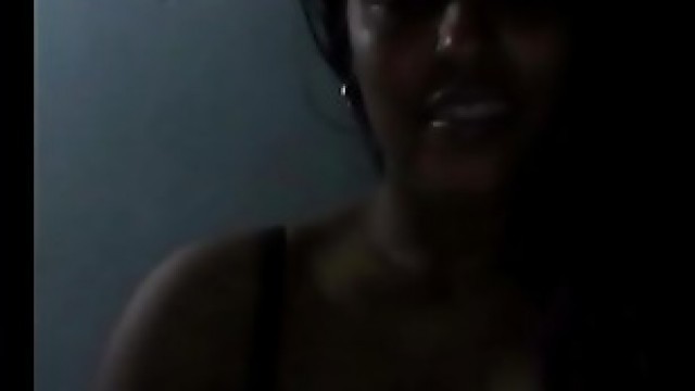 Brunette Masturbates With Cucumber On Skype 1