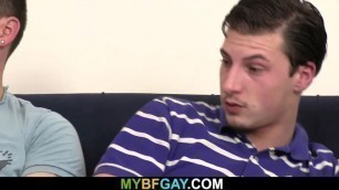 Married dude gets sucked by gay boyfriend