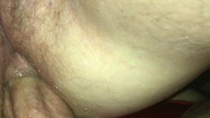 Hard Christmas anal while I wear her panties.  Must see!