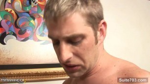 Married guy gets ass licked and fucked by a gay