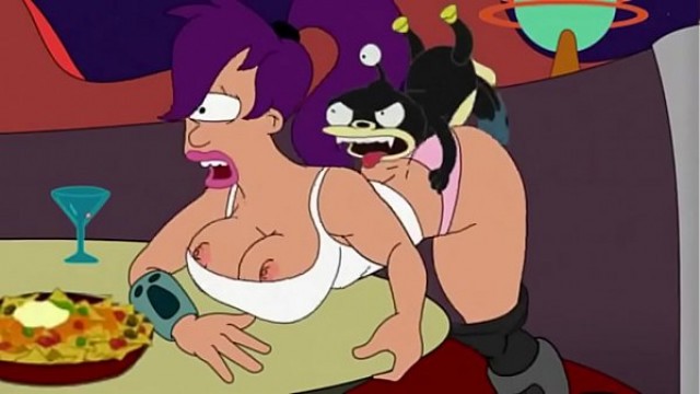 FUTURAMA Lila is fucked by Nibbler